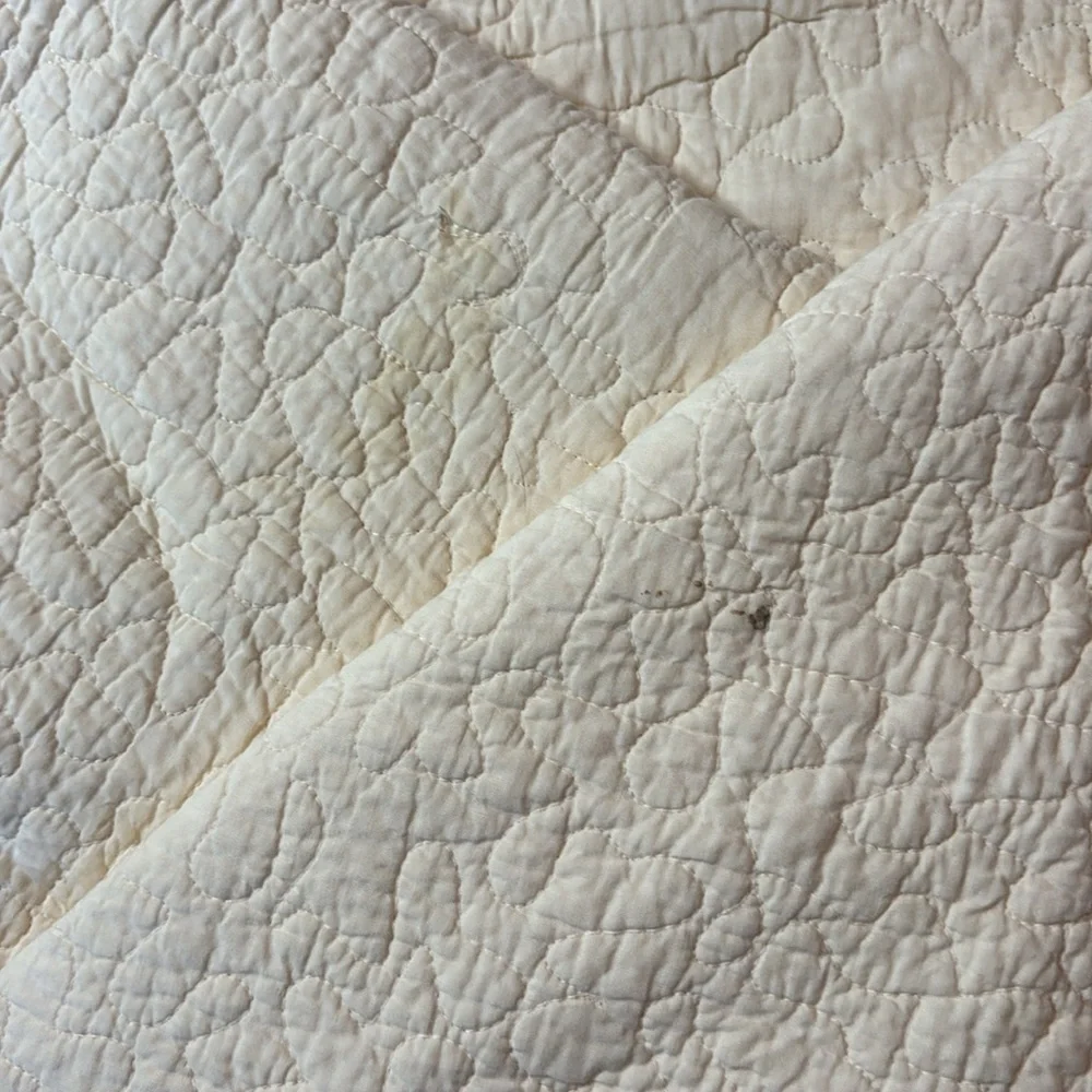 Vintage handcrafted quilt